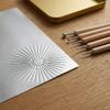 Double-Sided Aluminum Foil with Embossed Effect, Silver, 1 Set view 4