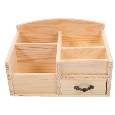 PACKOVE Space-Saving Desk Organizer with Drawer and Multiple Compartments
