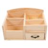 PACKOVE Space-Saving Desk Organizer with Drawer and Multiple Compartments view 1