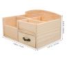 PACKOVE Space-Saving Desk Organizer with Drawer and Multiple Compartments view 2