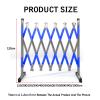 Retractable Portable Stainless Steel Traffic Barrier view 2