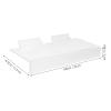 SECFOU Clear Acrylic Wall-Mounted Shoe Holders, 2-Pack view 2