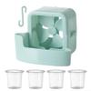 Portable Fan Cooling Accessory Set with 4 Ice Cups view 1
