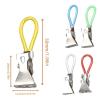 20 Colorful Stainless Steel Towel Clips for Kitchen and Bathroom view 4