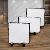Customizable Rectangular Sublimation Slate Blanks with Stand, Adhesive Tape, Stone Plate and Transfer Film view 3