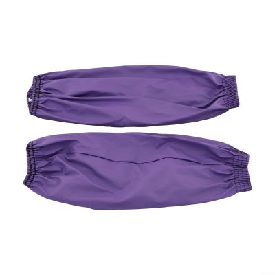 Lightweight PU Sleeves with Elastic Cuffs