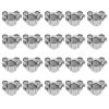 Saluaqui 20-Piece Stainless Steel Hose Clamp Set, 20–22 mm view 1