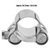 Saluaqui 20-Piece Stainless Steel Hose Clamp Set, 20–22 mm view 3
