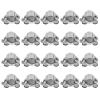 Saluaqui 20-Piece Stainless Steel Hose Clamp Set, 20–22 mm view 4