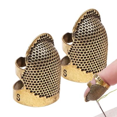 Thimble Set, Metal Finger Protector Tool