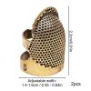 Thimble Set, Metal Finger Protector Tool view 2