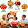 Fruit Slicer - Stainless Steel Cutting Tool | 2-in-1 Fruit Fork Slicer view 4