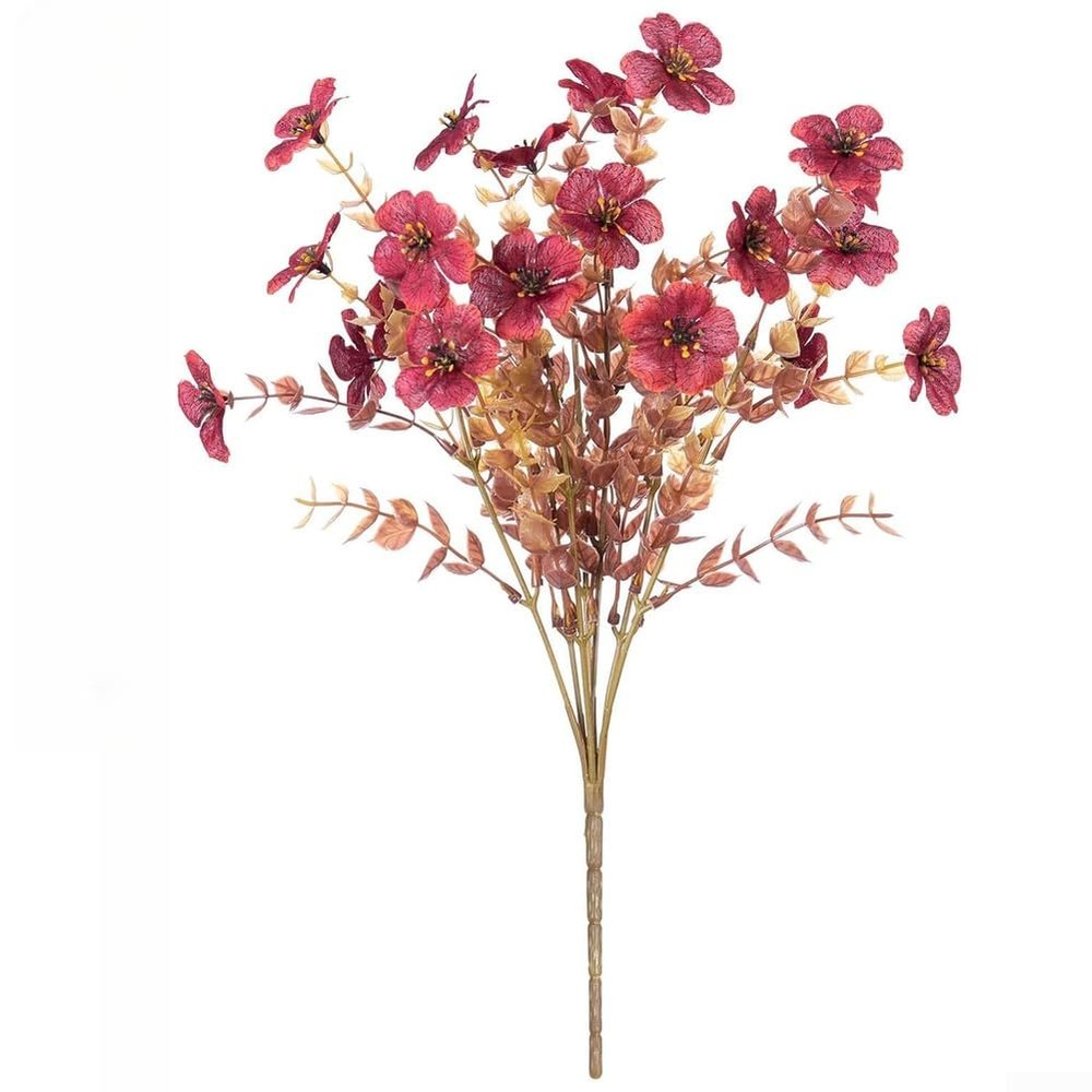 Artificial Eucalyptus Silk Flower Arrangement, 35 cm