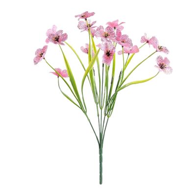 Faux Violet Flowers - Artificial Garden Decor