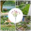 Faux Violet Flowers - Artificial Garden Decor view 4