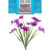 Artificial Violets - 12.8x4.72 Inches Faux Flower Decor view 1