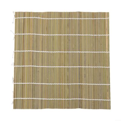 Sushi Rolling Mat for Homemade Sushi Preparation (27 x 27 cm)