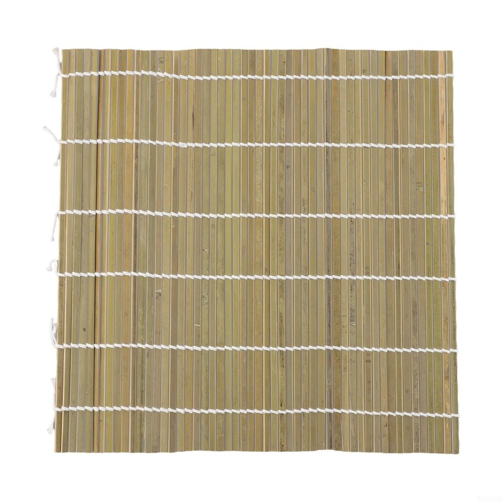 Sushi Rolling Mat for Homemade Sushi Preparation (27 x 27 cm)