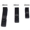 Crabop Strap End Clips for Backpacks, Adjustable Buckle Fasteners (48 mm), 2 Pack view 3