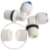 2-Pack 1/4 Inch Elbow Fittings with 12 mm Thread for Water Treatment Systems view 3