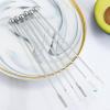 Nexbrill Stainless Steel Stir Sticks for Weddings, Parties, Drinks, Bar, 19 cm, Set of 5 view 2