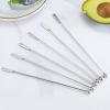 Nexbrill Stainless Steel Stir Sticks for Weddings, Parties, Drinks, Bar, 19 cm, Set of 5 view 4