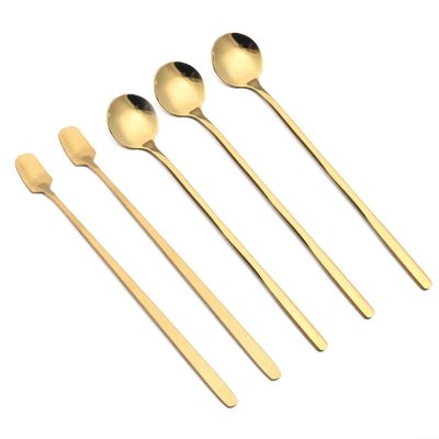 Nexbrill 6-Piece Long Handle Spoon Set