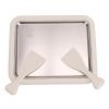 Naroote Rolled Ice Cream Maker, DIY Stainless Steel Ice Cream Roll Tray with 2 Scrapers view 1