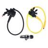 Leftwei Diving Regulator Set, Premium Stainless Steel and Silicone, Adjustable Breathing Control Valve, for Deep Diving and BCDs view 1