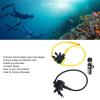 Leftwei Diving Regulator Set, Premium Stainless Steel and Silicone, Adjustable Breathing Control Valve, for Deep Diving and BCDs view 3