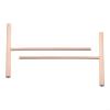 Wooden Pancake Batter Spreader, T-Shape, 16 cm, Round, 2 Pieces view 1