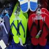 Flip-Flop Hangers, Space-Saving Plastic Sandal Holders, Organizer, 10 Pack view 2