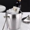ETUELNOPT Champagne, Wine & Beer Cooler, Double-Wall Stainless Steel Champagne Ice Bucket with Handle, 1.2 L, for Bar Parties view 4