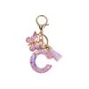Yunmeryker Letter Keychain, Butterfly Key Ring and Bag Charm view 1