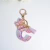 Yunmeryker Letter Keychain, Butterfly Key Ring and Bag Charm view 4