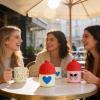 8.7 cm Silicone Cup Lid, Durable Hygienic Cover view 2