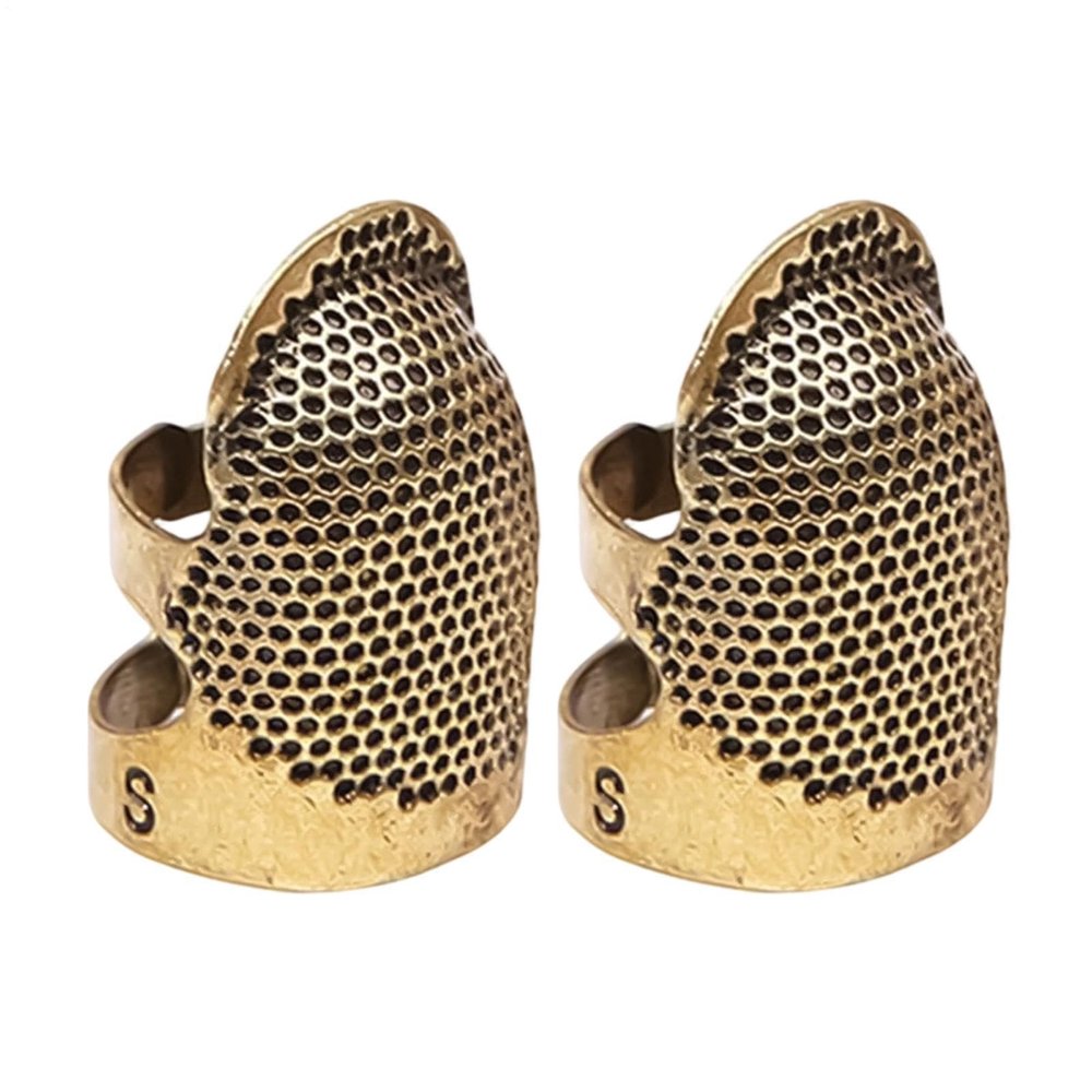 Metal Thimbles for Sewing - 2 Pieces
