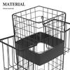 VALICLUD Wrought-Iron Umbrella Stand with Hooks and Drip Tray view 3