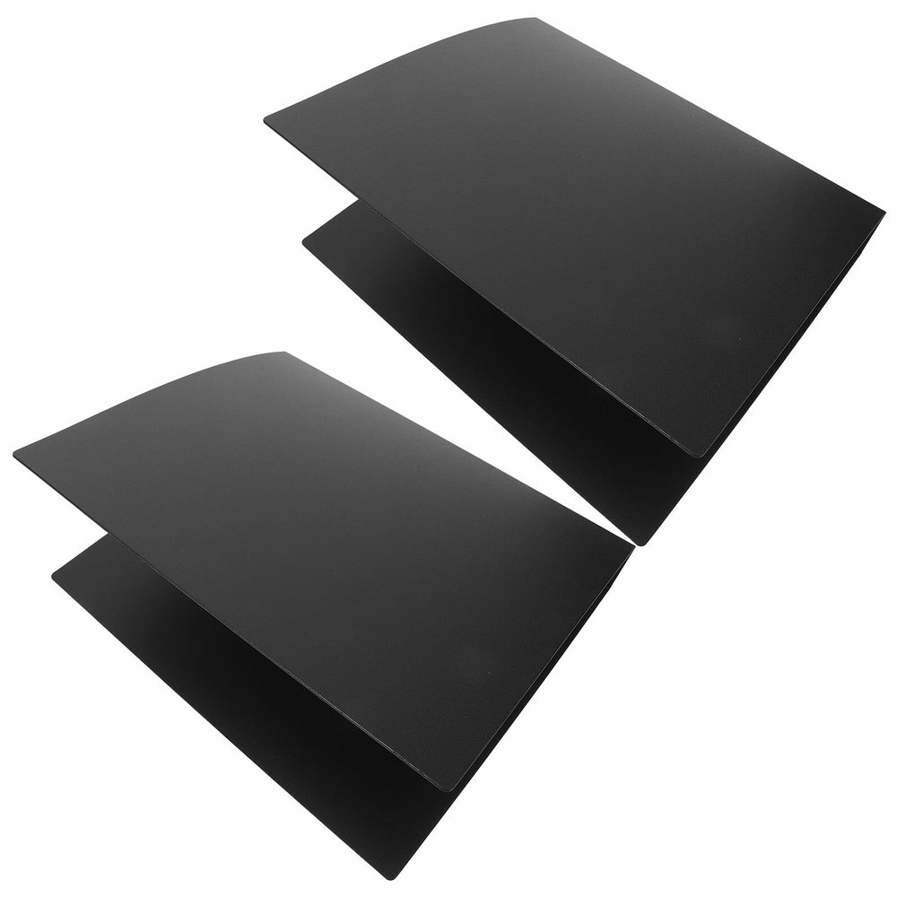 Sosoport 2-Pack A4 3-Ring Plastic Binders, Refillable Binder Covers with 3 Holes for School, Office, and Home Office