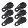 ROMISBABA Tent Awning Tarp Clips, 10-Pack, Black view 1