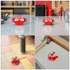 MOBUTOFU 2-Piece Red ABS Valve Lockout Discs view 3