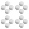 PACKOVE 50-Piece 60 mm White Hydroponic Sponges for Soilless Seedling and Root Vegetable Cultivation view 1