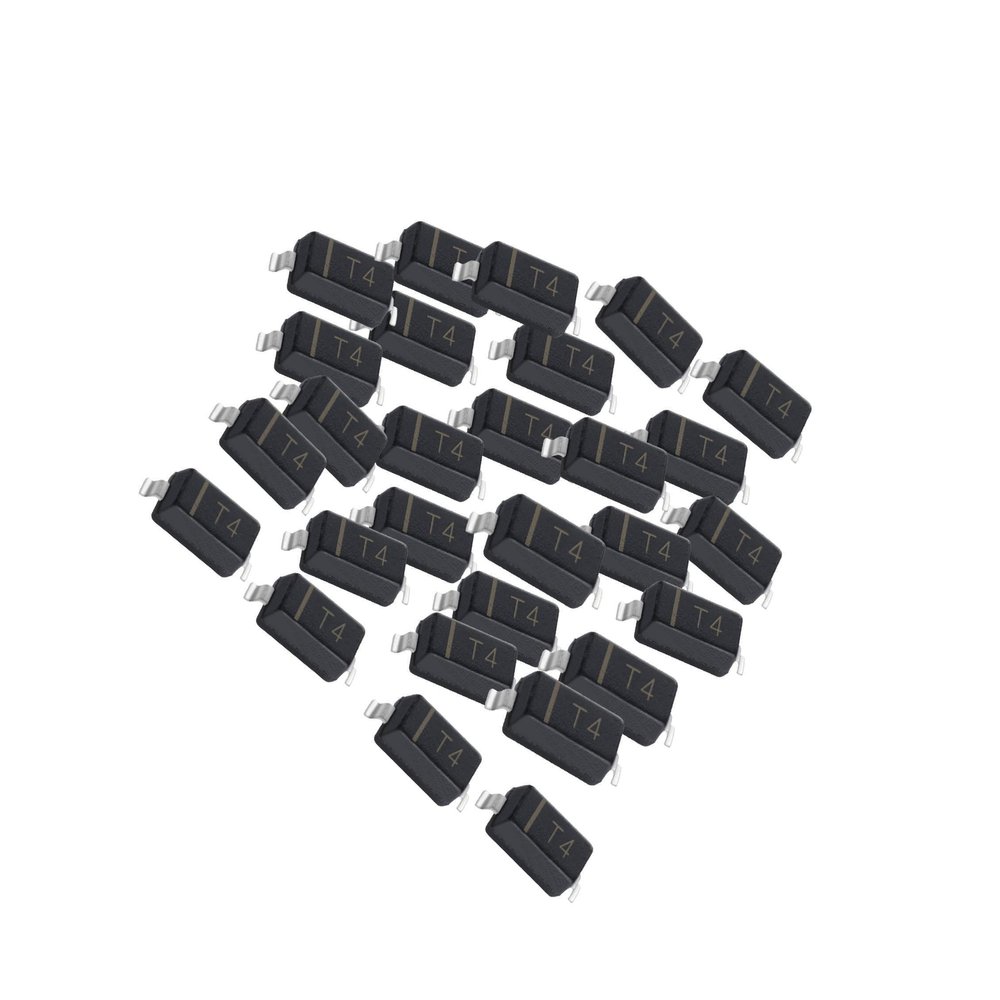 KTUXZCI 100-Piece Switching Diode Set, Black, 75 V