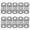 STOBAZA Z-Shaped Frame Holders, 50-Piece Metal Canvas Clips view 1