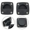 Black Nylon Handles for Boats | Yachts & Cabins | Saltwater Resistant (4 Pack) view 2