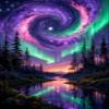 CLYCTIP Starry Sky Diamond Painting Kit view 1
