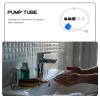 Generic 1 m Silicone Extension Hose with Check Valve and 2 Clamps for Sink Soap Dispensers view 4