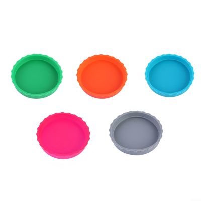 Silicone Can Covers for Beverages, 5 Pack