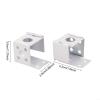 Blind Headrail Bracket Set, White, Plastic, 2 Pieces view 4