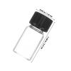 LIFKOME 10-Piece Small Clear Glass Sample Vials with Screw Caps view 2